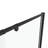 Pivot Frame Shower Door In Black Matte - 44-48" Width, 71" Height, 1/4" Tempered Glass, Stainless Steel Handle, Magnetic Close, Leakage Enclosure W, H, Leak Design-121016795
