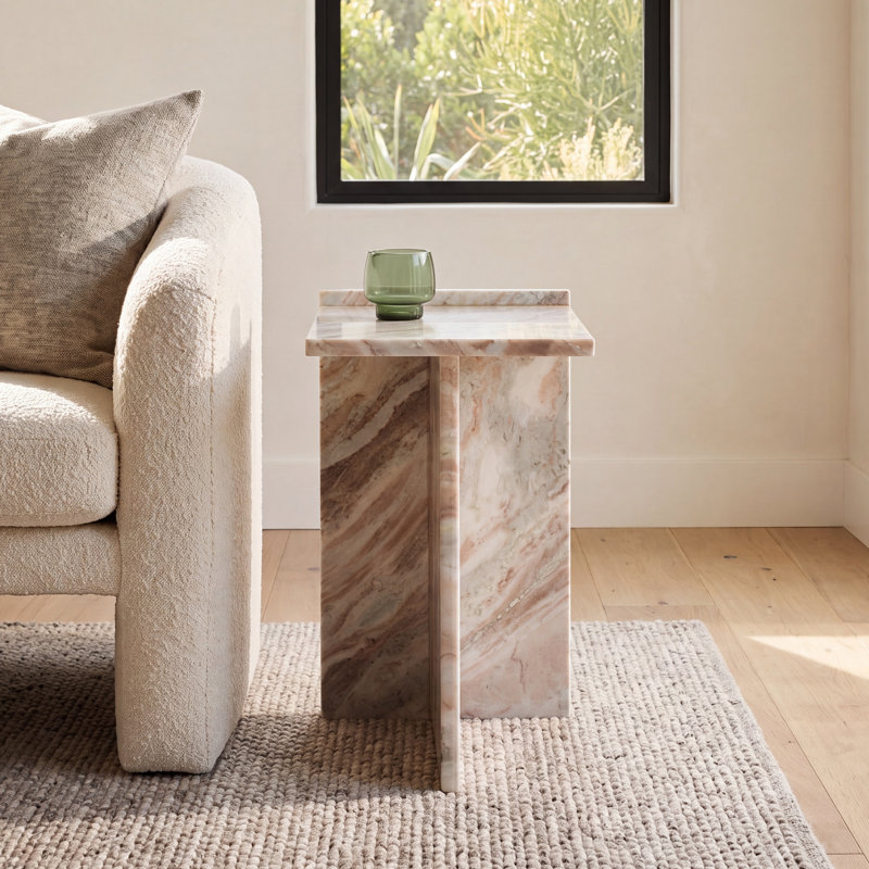 Fitzroy Shivianna Marble Side Table