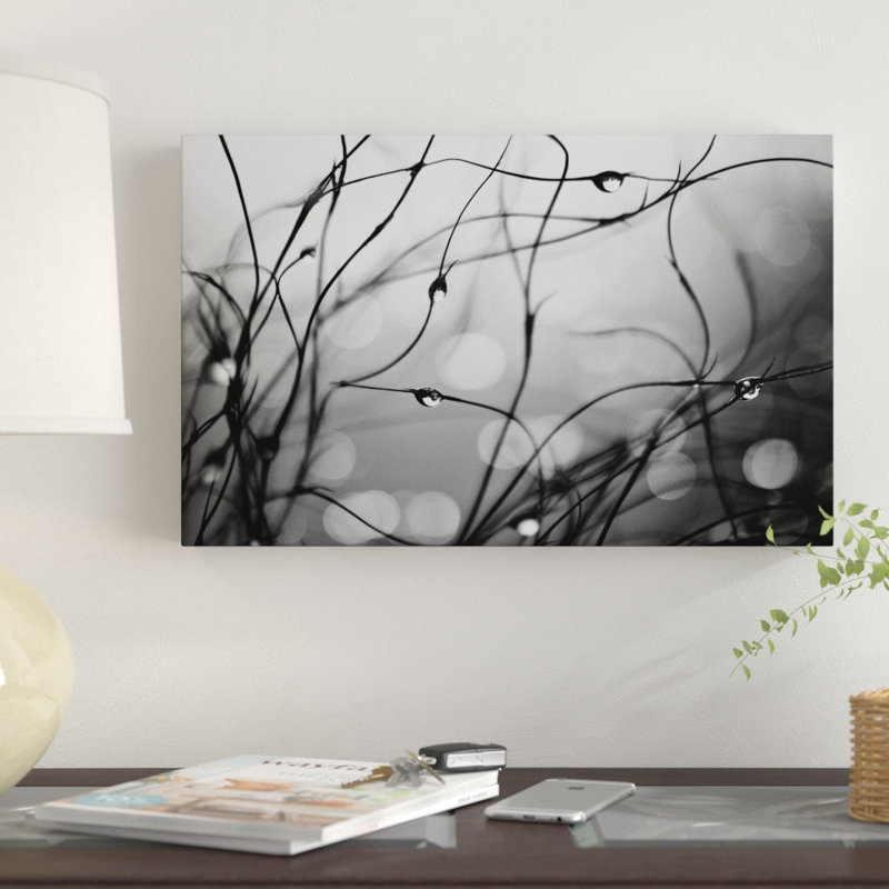 «B and W andentre», impression sur toile, H 12 po x l 19 po x P 2 po, Pas de tapis, Toile tendue