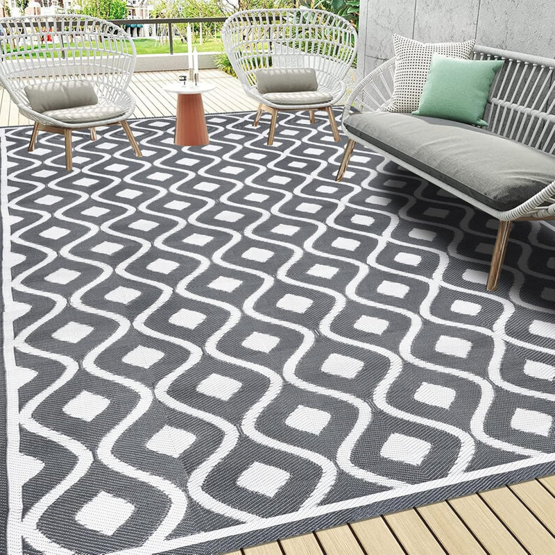Outdoor Rug, Rectangle 8" x 10"