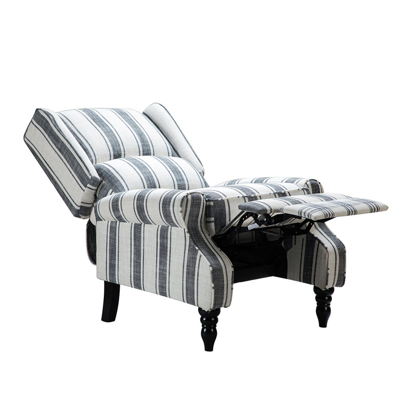 Brody 31" Wide Manual Standard Recliner, Black Stripe