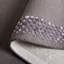 Tapis gris foncé en laine / viscose / coton touffeté à la main Glamour-88088841