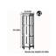 Glass door bookcase-110975811
