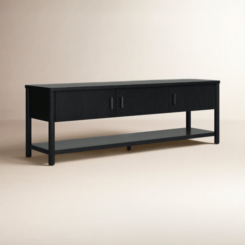Jaylessa TV Stand, Black