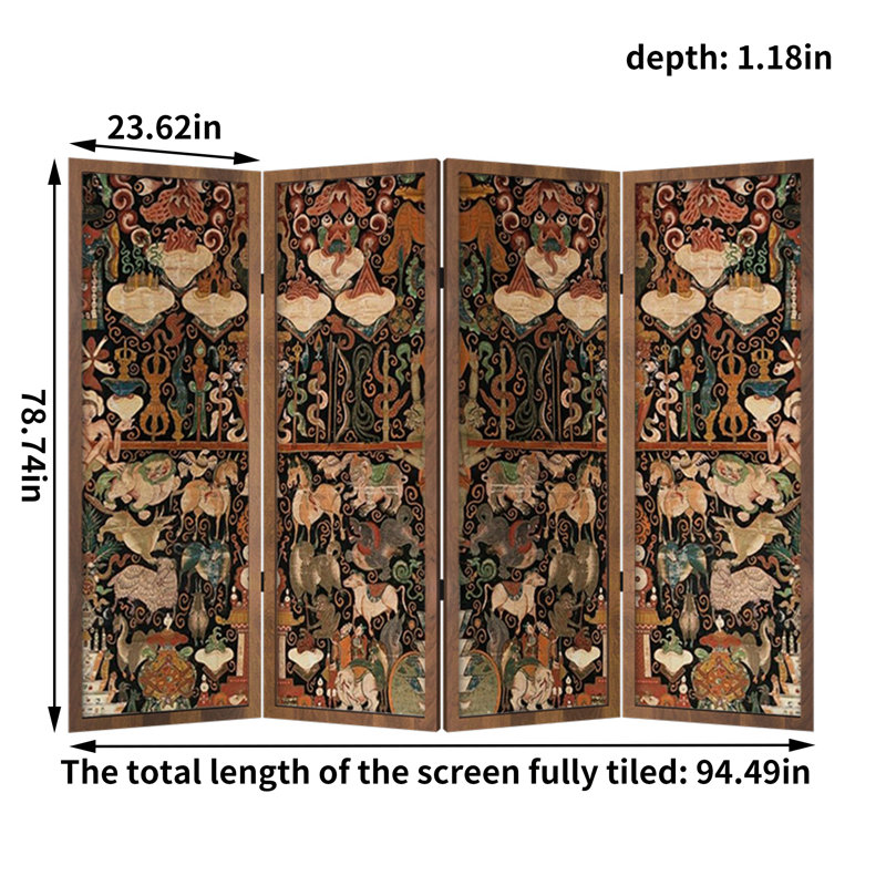 Arriyanah, H 78,74 po x l 94,49 po x P 1,18 po