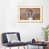 Toile avec cadre en bois beige n'est pas disponible