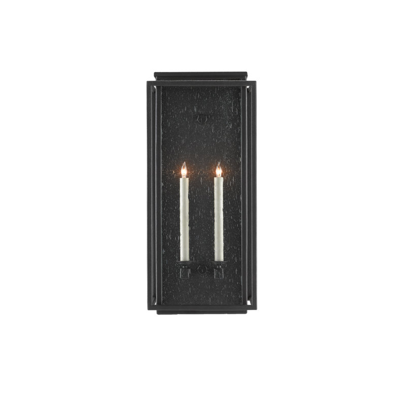 Wright 2 - Light Outdoor Armed Sconce