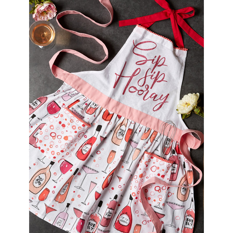 Sip Sip Bib Apron