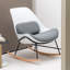 Chaise berçante ergonomique 3D