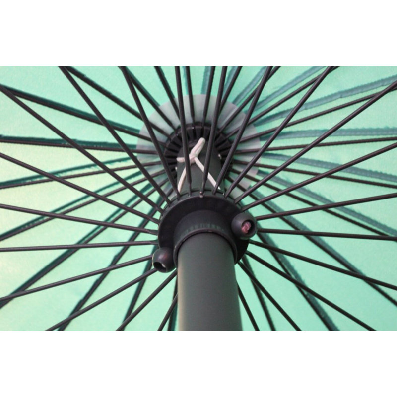 Mcgill 260cm Market Parasol, Turquiose