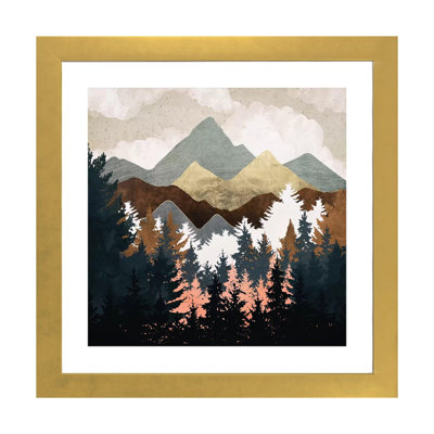 Vue de la forêt - impression