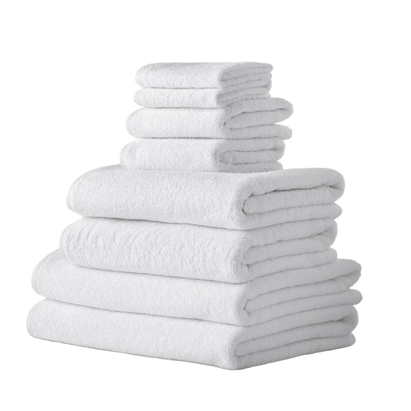 Turkish Cotton Mulit-Size Set, White