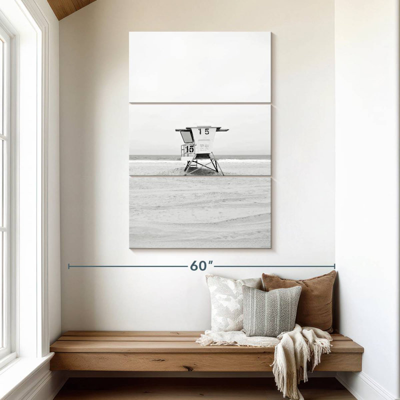 Mission Beach, H 50 po x l 32 po