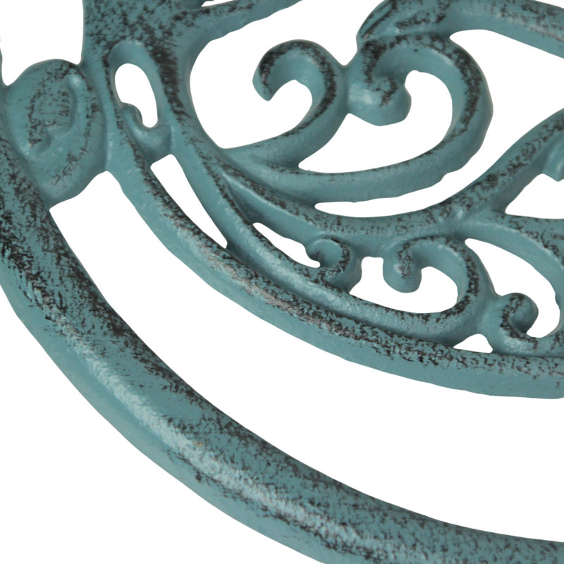 Metal Round 3 Piece Trivet Set