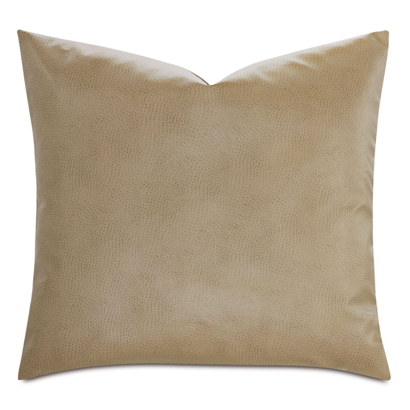 Coussin Scarpa, Caramel, H 24 po x l 24 po