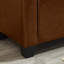 Banc capitonné rembourré avec rangement spacieux pour le salon de la chambre à coucher, couloir polyvalent, facile à assembler et à nettoyer-128632651