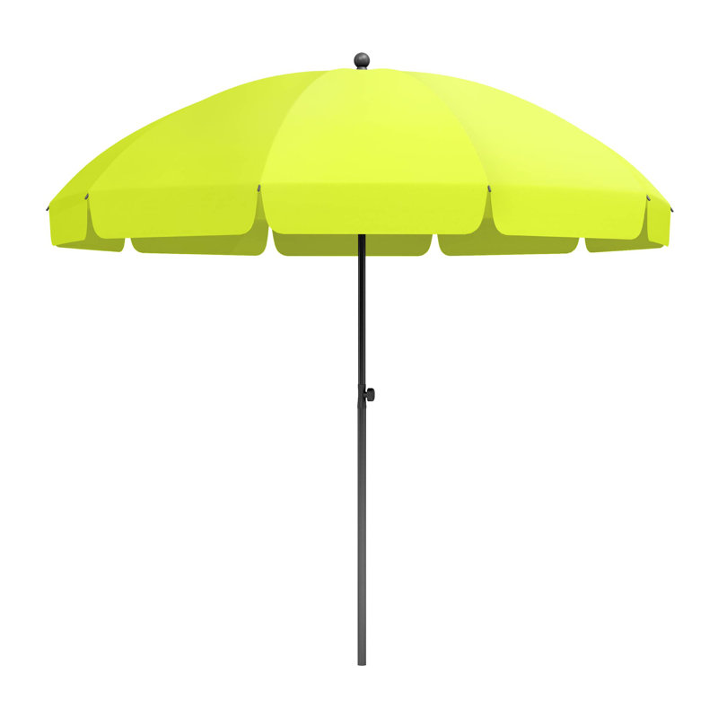 Balcony Parasol, Green, 225cm H x 220cm W x 220cm D