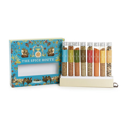 Ensemble de 8 tubes à assaisonnement Spice Route Global