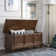 Oakham Linen Upholstered Storage Bench