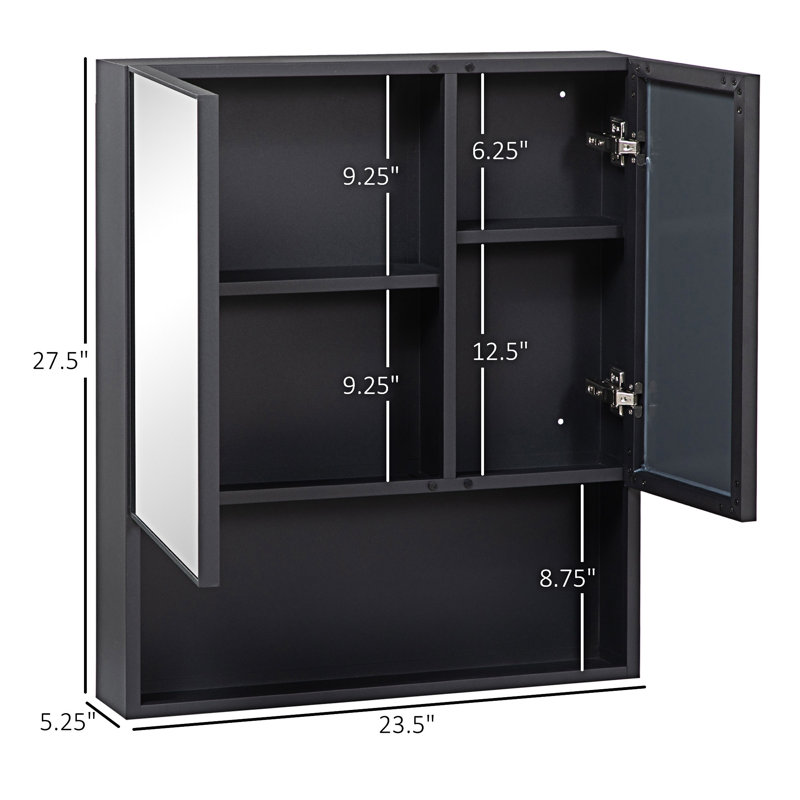 Wall-Mounted Medicine Cabinet Bathroom Mirror Cabinet