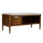 Banc d'appoint avec rangement et coussin rembourré