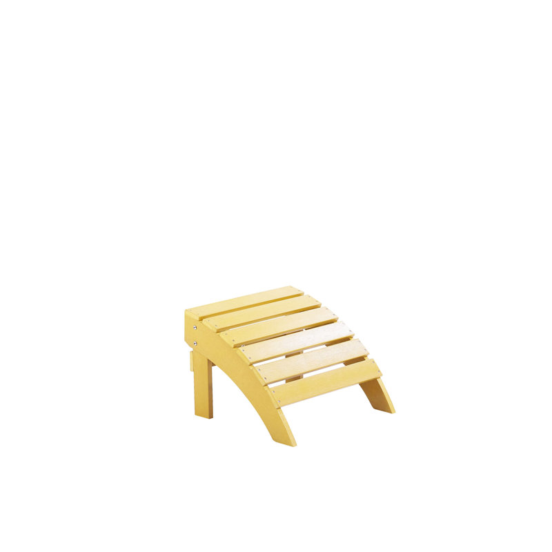 Jaelyn Outdoor Ottoman, Yellow
