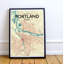 Portland 1 Piece Wall Art-154945801