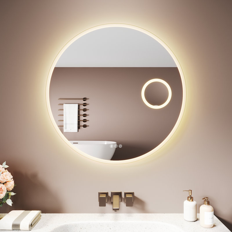 Iron Oval Mirror, 800*800*35
