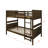 Lorain Twin Over Twin Solid Wood Standard Bunk Bed-223613689
