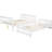 Twin Xl Over Queen Bunk Bed, White - Bed For Bedroom With Mattress Support Space Saving