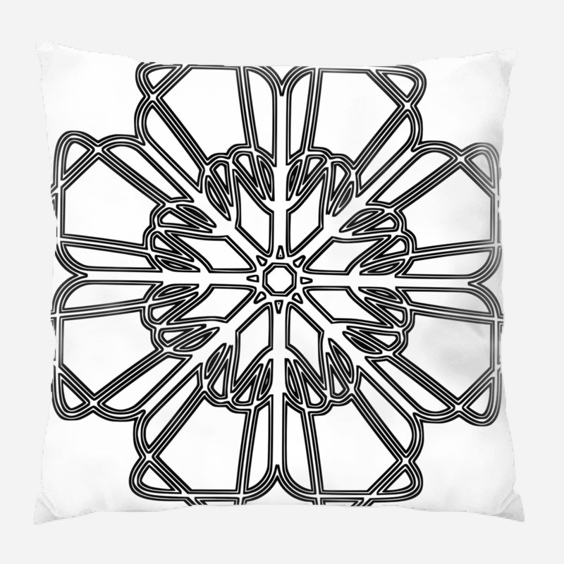 Coussin rosette
