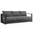 Modway Tahoe Outdoor Patio Powder-Coated Aluminum 2-Piece Set-67492382-67492381