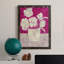 " Fuchsia Arrangement I " Painting Print-538101483-538101482