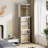 Abdullah 76.69" Foldable Plastic Storage Cabinet with Clear Doors and Removable Shelves-1054414553