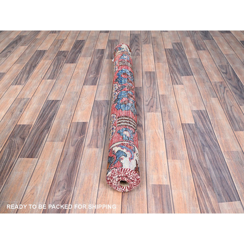 Tapis unique 4 pi x 5 pi 10 po Rakhi