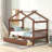 Pittston 2-Drawer Standard Bed Wooden House Bed-737687833-737687828