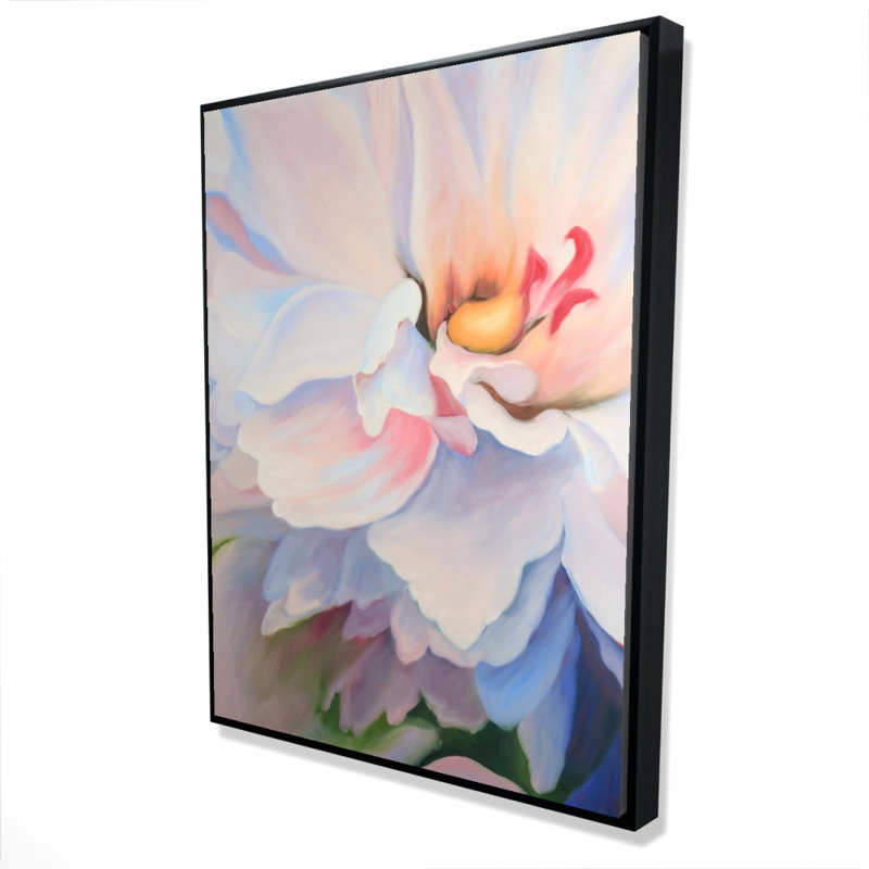 Toile encadrée de couleur pastel - 36 po x 48 po