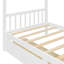 Lit simple en bois avec tiroirs-129408948