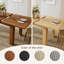 Ensemble de table de salle à manger rectangulaire extensible 7 pièces avec 6 chaises rembourrées Fecteau Modern Farmhouse-132714225-132714229
