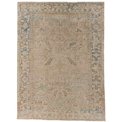One-of-a-Kind Rectangle 6' X 8'4" Hand Knotted Area Rug