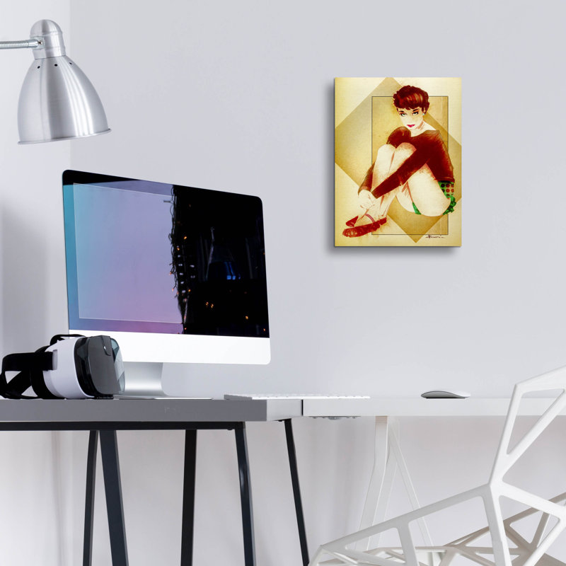 " Pixie " by TM Borenstein, 16" H x 12" W x 0.13" D
