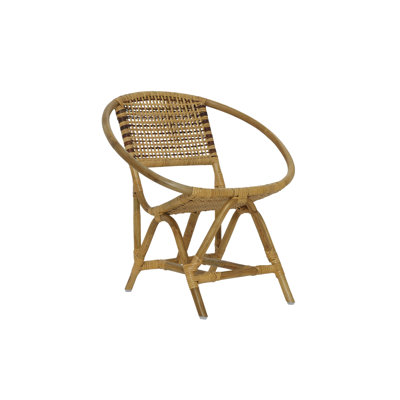 Chaise en rotin et en canne pour enfants de 3 ans et moins fabriquée à la main Burov Kids