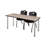 Regency Kee Training Table Top & 2 M Stack Chairs-73375329-73375330-73375336