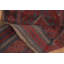Tapis rouge et bleu Tribal Traditional
