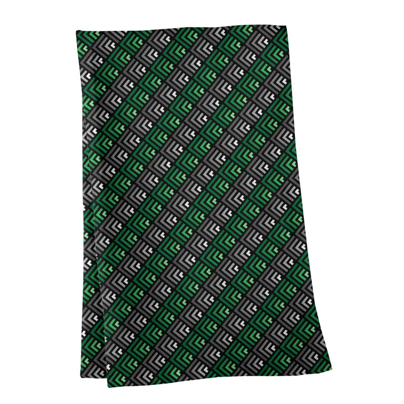 Mcguinness Tea Towel Kitchen Towel, Poly Twill, Forest/Coin