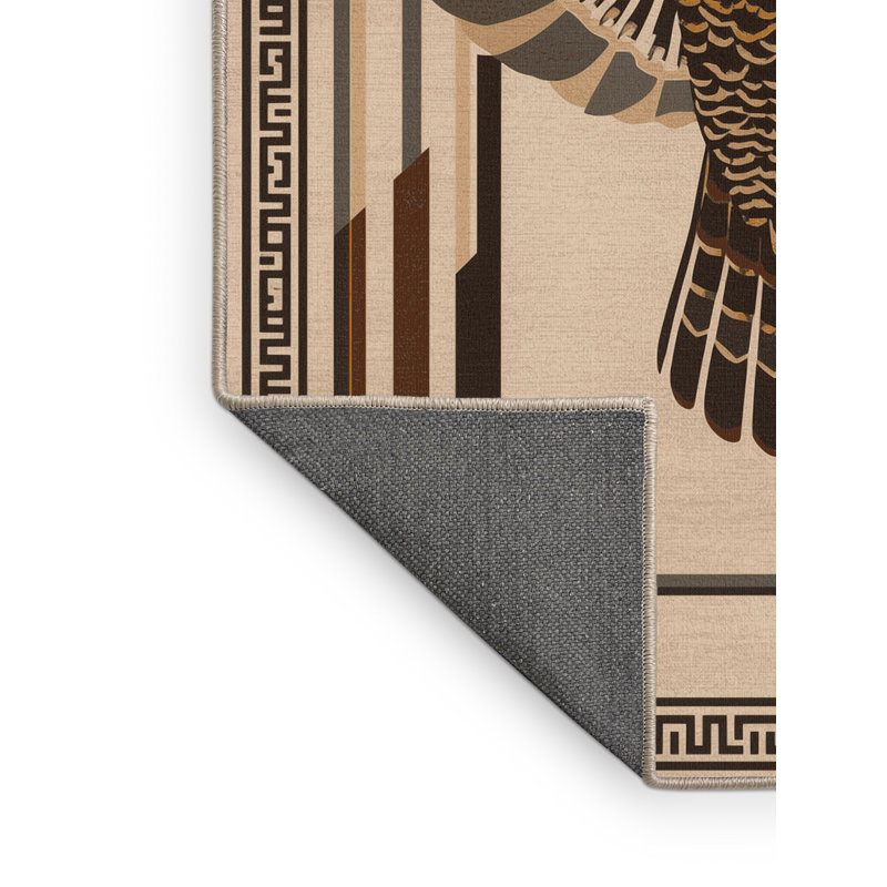 Tapis en peluche douce et douce Kater Athena, 8 x 12
