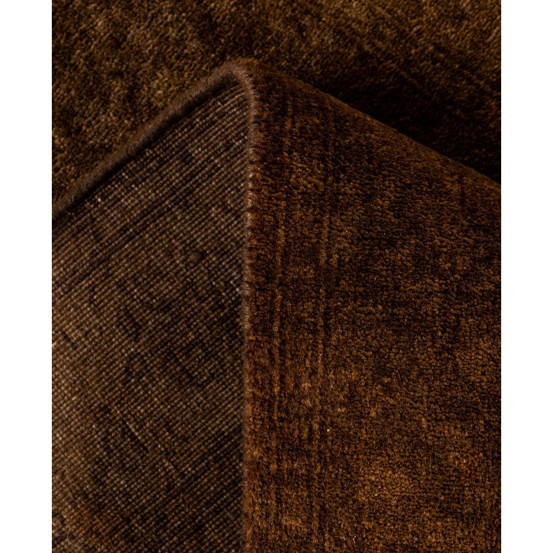 Tapis de couloir unique en laine 2 pi 7 po x 4 pi Huckaby Huckaby