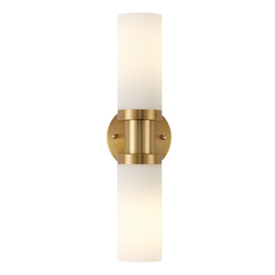 Applique murale blanche avec abat-jour (ensemble de 1) 