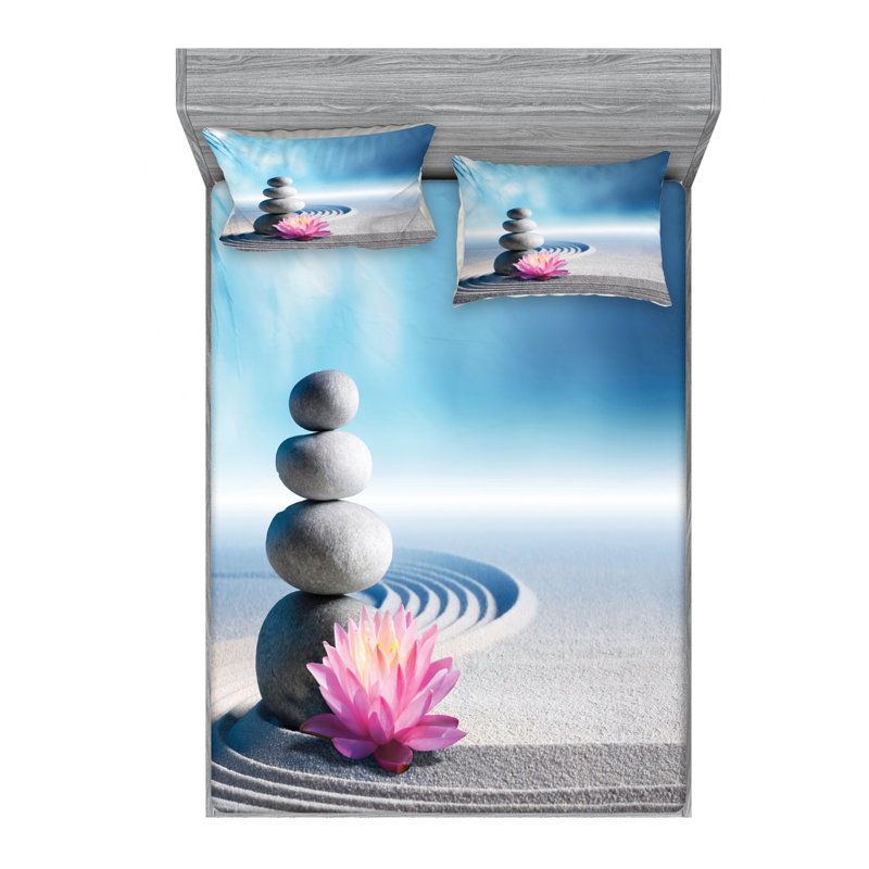 Microfiber Sheet Set, Full Sheet Set with Fitted Sheet