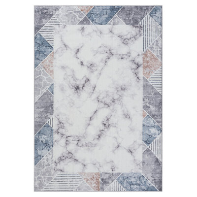 Cajuan Rectangle 160 cm x 234 cm Abstract Indoor / Outdoor Area Rug
